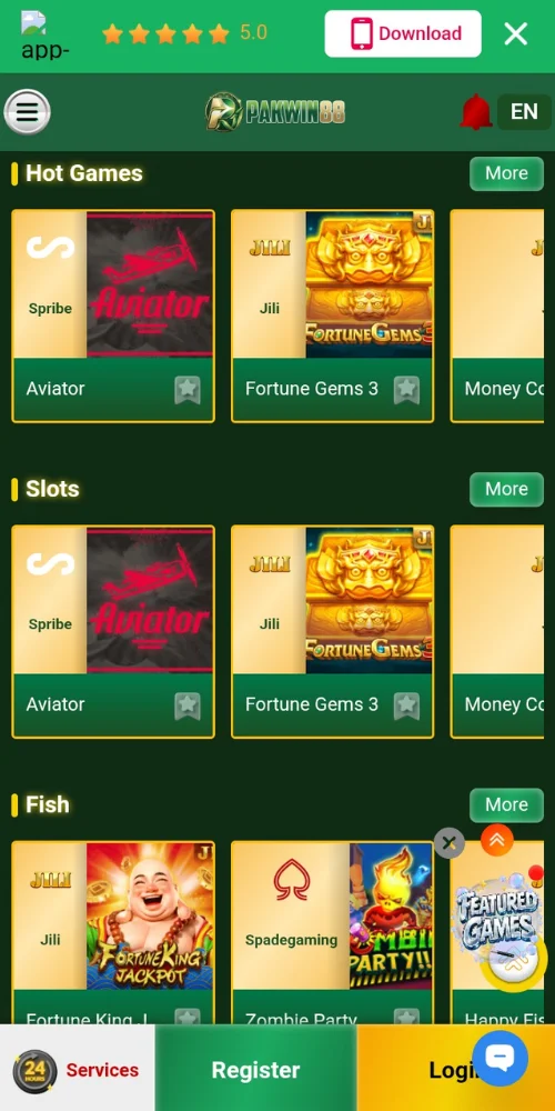 PakWin88 Game